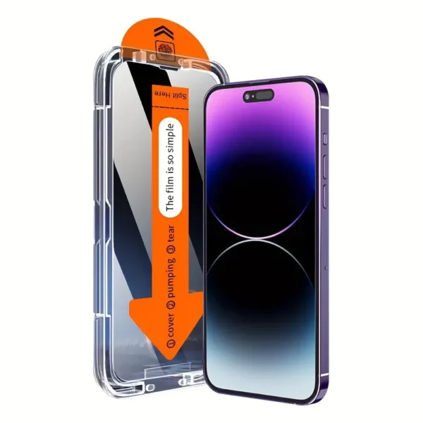 3× iPhone Glass Screen Protectors – Bubble-Free - Image 2