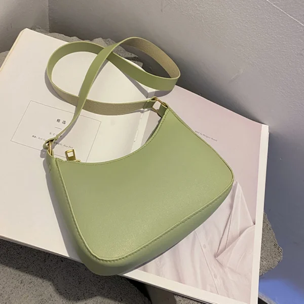 Retro PU Leather Shoulder Bag for Women - Image 6
