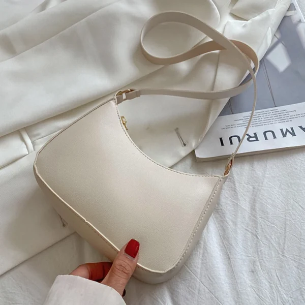 Retro PU Leather Shoulder Bag for Women - Image 8