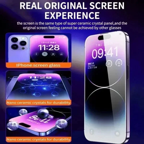 3× iPhone Glass Screen Protectors – Bubble-Free - Image 7