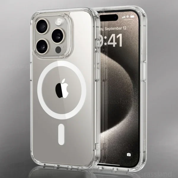 Luxury MagSafe Charging Case for iPhone 11–16