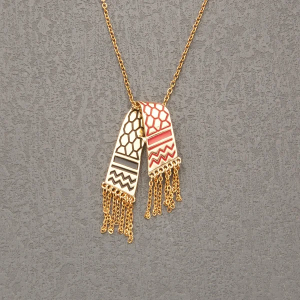 Palestine Scarf Pendant Necklace for Women | HNSP Jewelry - Image 3