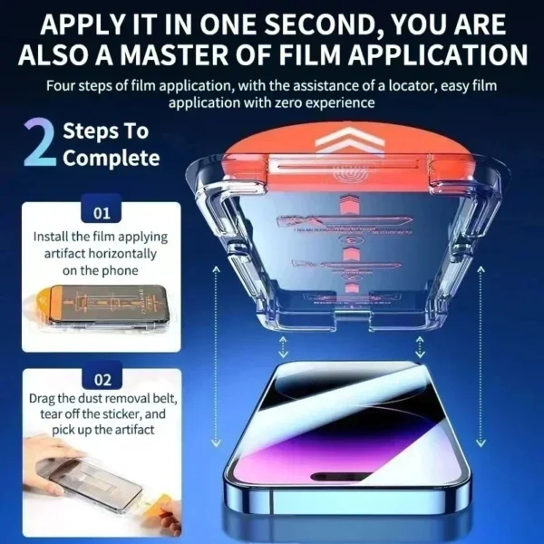 3× iPhone Glass Screen Protectors – Bubble-Free - Image 6