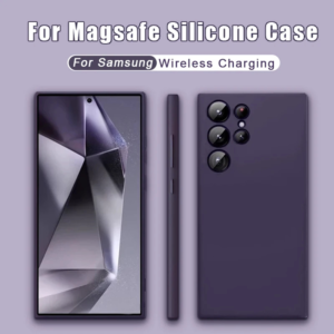 MagSafe Silicone Case for Samsung S21–S25 Series