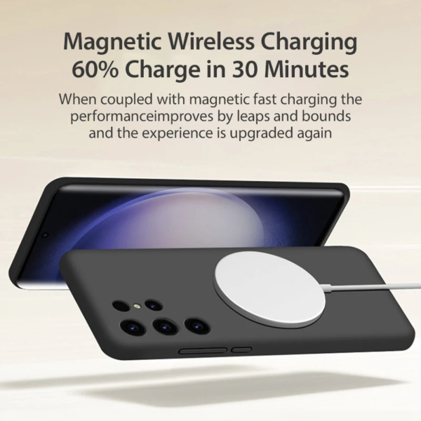 MagSafe Silicone Case for Samsung S21–S25 Series - Image 3